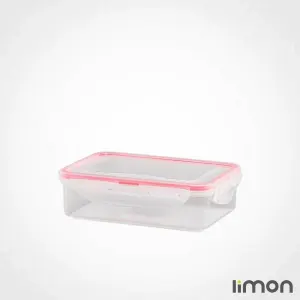 ظرف فریزری مستطیل 550 میلی لیتری لیمون