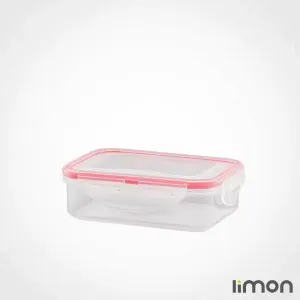 ظرف فریزری مستطیل 400 میلی لیتری لیمون