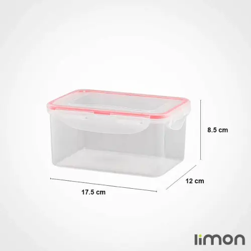 ظرف فریزری مستطیل 11 لیتری لیمون