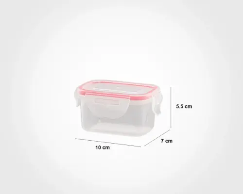 ظرف فریزری مستطیل 180 میلی لیتری لیمون