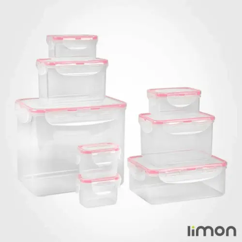 سرویس فریزری 16 پارچه مستطیل لیمونسرویس فریزری 16 پارچه مستطیل لیمون