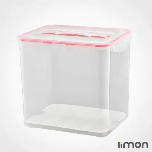 ظرف فریزری چهار قفل صنعت بزرگ لیمون 105 لیتری