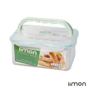 ظرف فریزری 25 لیتر دسته دار لیمون