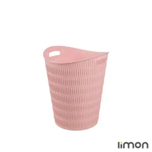 سبد رخت گرد طرح بامبو لیمون