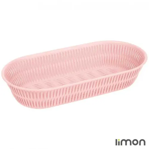 سبد طرح بامبو بیضی لیمون سایز 2