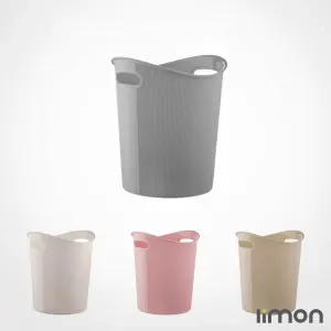 سطل کاغذ شیاردار کوچک لیمون