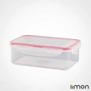 ظرف فریزری مستطیل 1 لیتری لیمون