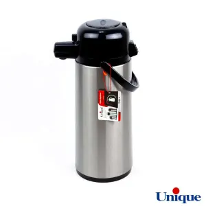 فلاسک استیل پمپی 2.5 لیتر یونیک UN-9101