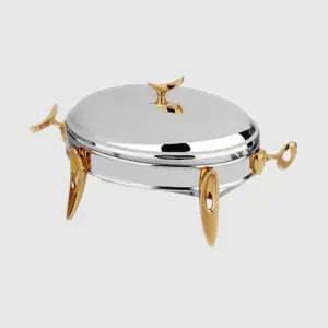 سوفله خوری بیضی متوسط قایقی طلایی UN-3857