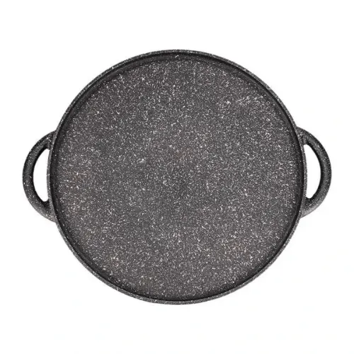 تابه چدنی استیک نالینو مدل Daniele با درب شیشه ای