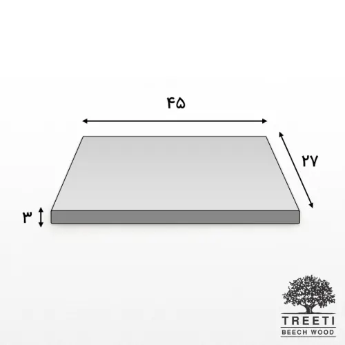 تخته برش چوبی مستطیل تیریتی W2911