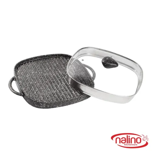 تابه گریل چدن دو طرفه نالینو مدل لورنز Lorenza
