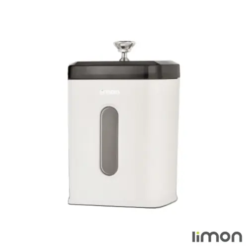 بانکه چهارگوش شفاف لیمون سایز 2