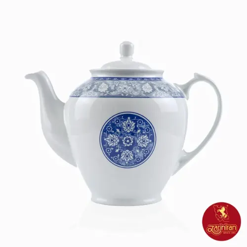 قوری چای هیئتی چینی زرین طرح اصفهان