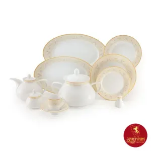 سرویس چینی زرین طرح جنوا شیک و مجلسی