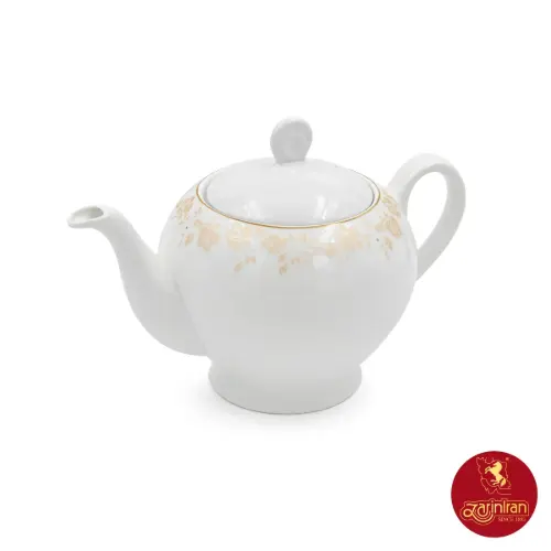 چینی زرین قوری ایتالیا 8 طرح گلدن رز