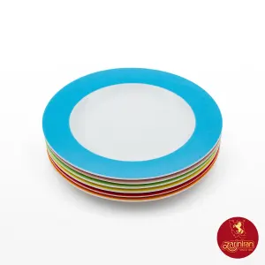 پیش دستی چینی زرین ایتالیا اف طرح آلگرو 6 عددی