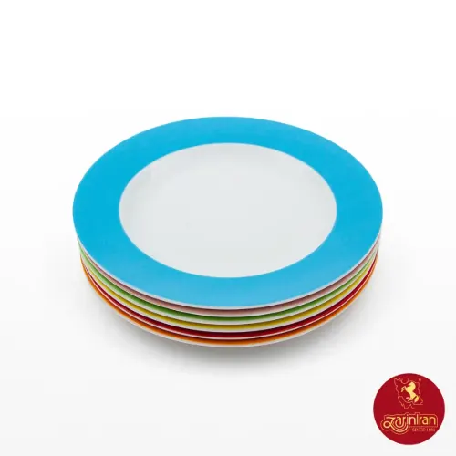 پیش دستی چینی زرین ایتالیا اف طرح آلگرو 6 عددی