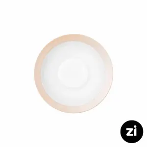 چینی زرین فرم اس نعلبکی زیر استکانی طرح پاستل گلبهی