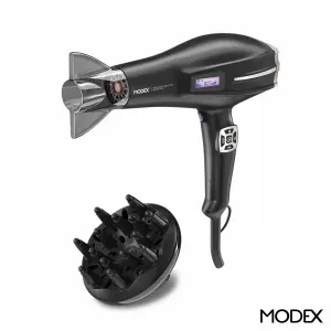 سشوار دیجیتال مودکس HD1290 2200W یون دار با دیفیوزر و سنسور مو