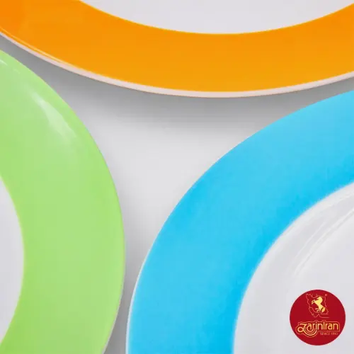 پیش دستی چینی زرین ایتالیا اف طرح آسمان 6 عددی