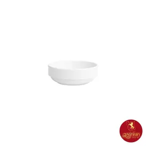 چینی زرین پیاله هتلی سایز 10 سفید