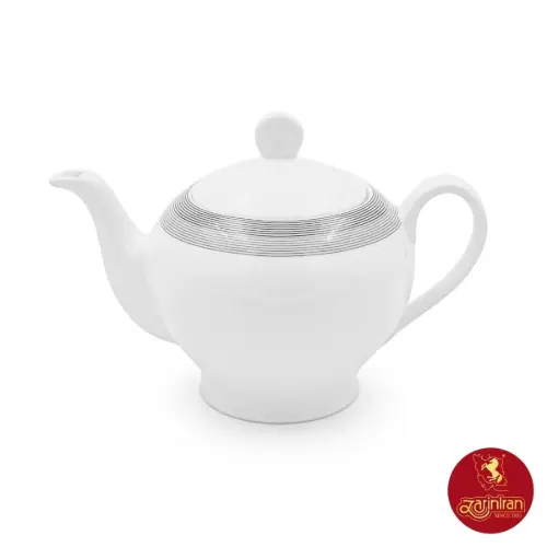 چینی زرین قوری ایتالیا 8 طرح سیلورلاینر