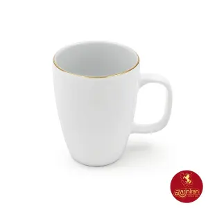 چینی زرین ماگ دسته دار سوئدی طرح زرین