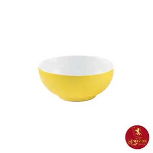 چینی زرین پیاله ایتالیا اف سایز 10 طرح آفتاب 6 عددی