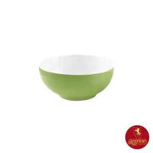 چینی زرین پیاله ایتالیا اف سایز 10 طرح پسته 6 عددی