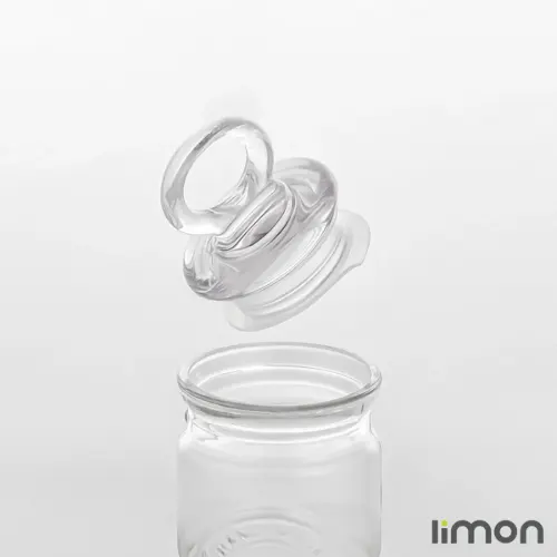 جا ادویه شیشه ای روستیک لیمون