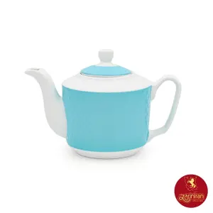 قوری چینی زرین مدل رادیانس طرح آسمان