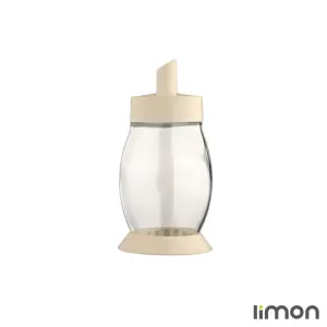 شکر پاش پایه دار لیمون مدل اطلس