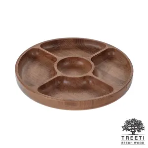 اردورخوری چوبی گرد پنج خانه تیریتی بزرگ B2120