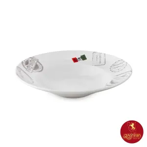 چینی زرین ظرف پاستا (بشقاب گود30) طرح دلیسیو