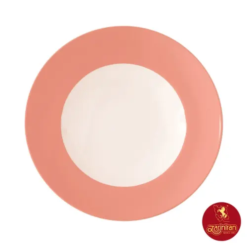 چینی زرین ظرف پاستا بشقاب گود30 طرح ماربل