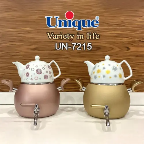 کتری رنگی طرح فانتزی یونیک UN-7215