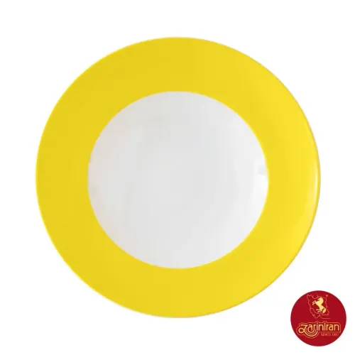 چینی زرین ظرف پاستا بشقاب گود30 طرح آفتاب