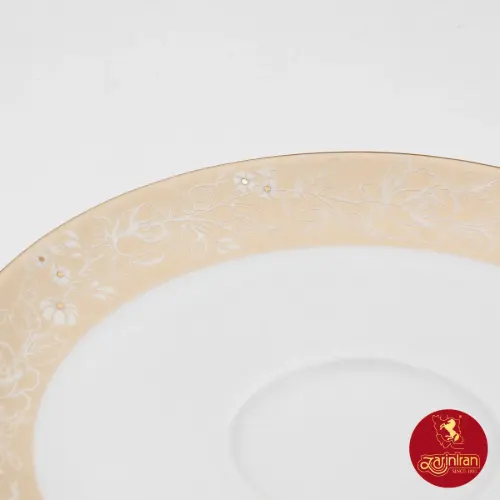 کیفیت سرویس چای خوری گلدن رز چینی زرین