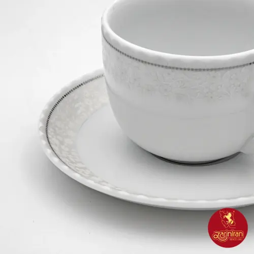 ویژگی های سرویس 12 پارچه چای خوری چینی زرین طرح کلارا