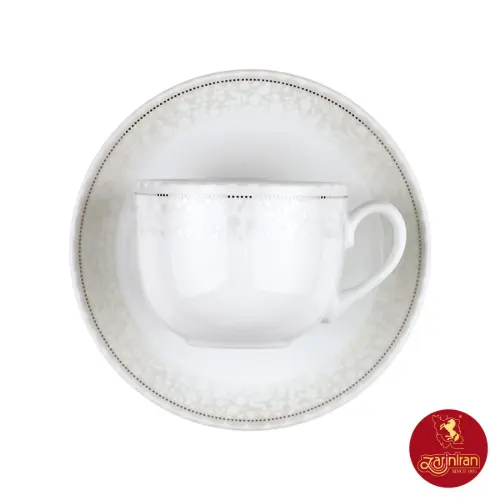 خرید اقساطی سرویس 12 پارچه چای خوری چینی زرین طرح کلارا