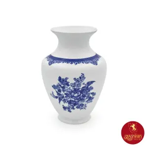 گلدان چینی زرین رعنا طرح فلورانس سایز متوسط