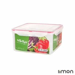 ظرف فریزری مربع 4/5 لیتر جدید لیمون