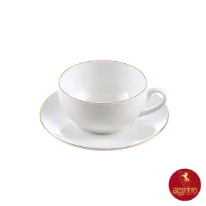 سرویس 12 پارچه سرو کاپوچینو چینی زرین طرح زرین