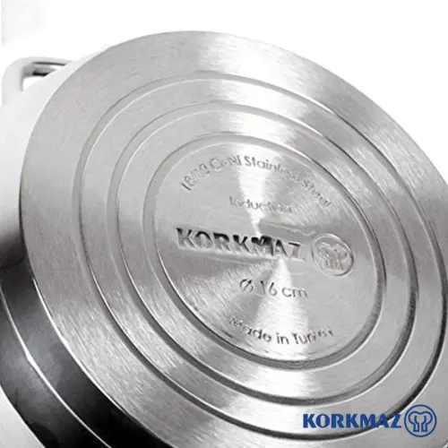 سرویس قابلمه استیل کرکماز 9 پارچه A1900