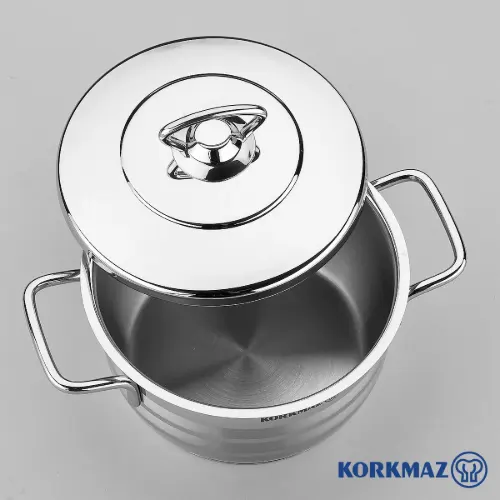 سرویس قابلمه استیل کرکماز 9 پارچه A1900