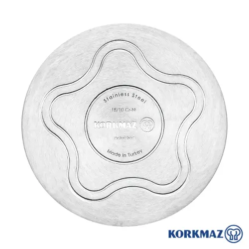 سرویس قابلمه استیل کرکماز 9 پارچه A1900