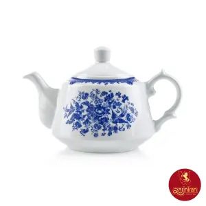 قوری لندنی چینی زرین طرح فلورانس