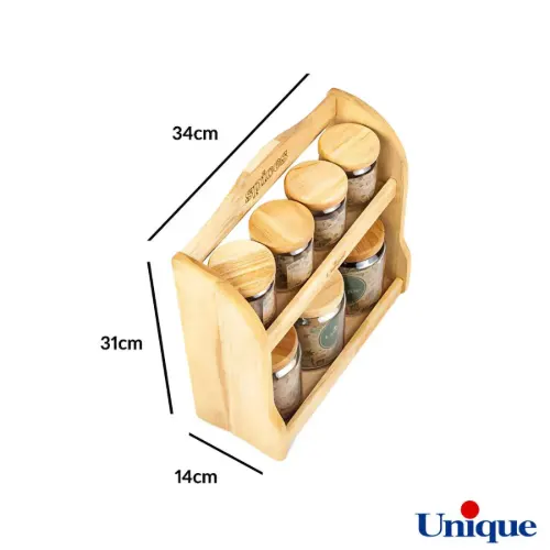 ست پاسماوری چوبی یونیک دو طبقه UN-6135