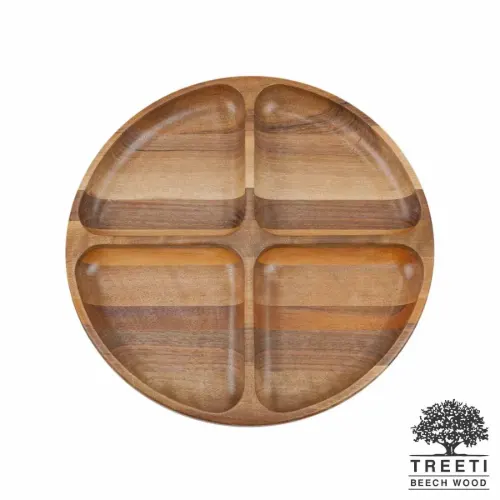 اردو خوری چوبی تیریتی چهارخانه بزرگ W2124